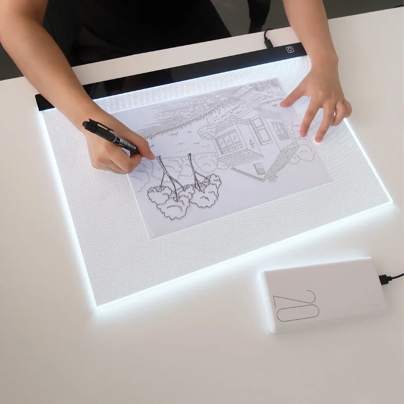 Kids Education Level - Big A3/A4/A5 3-Level Dimming Led Drawing