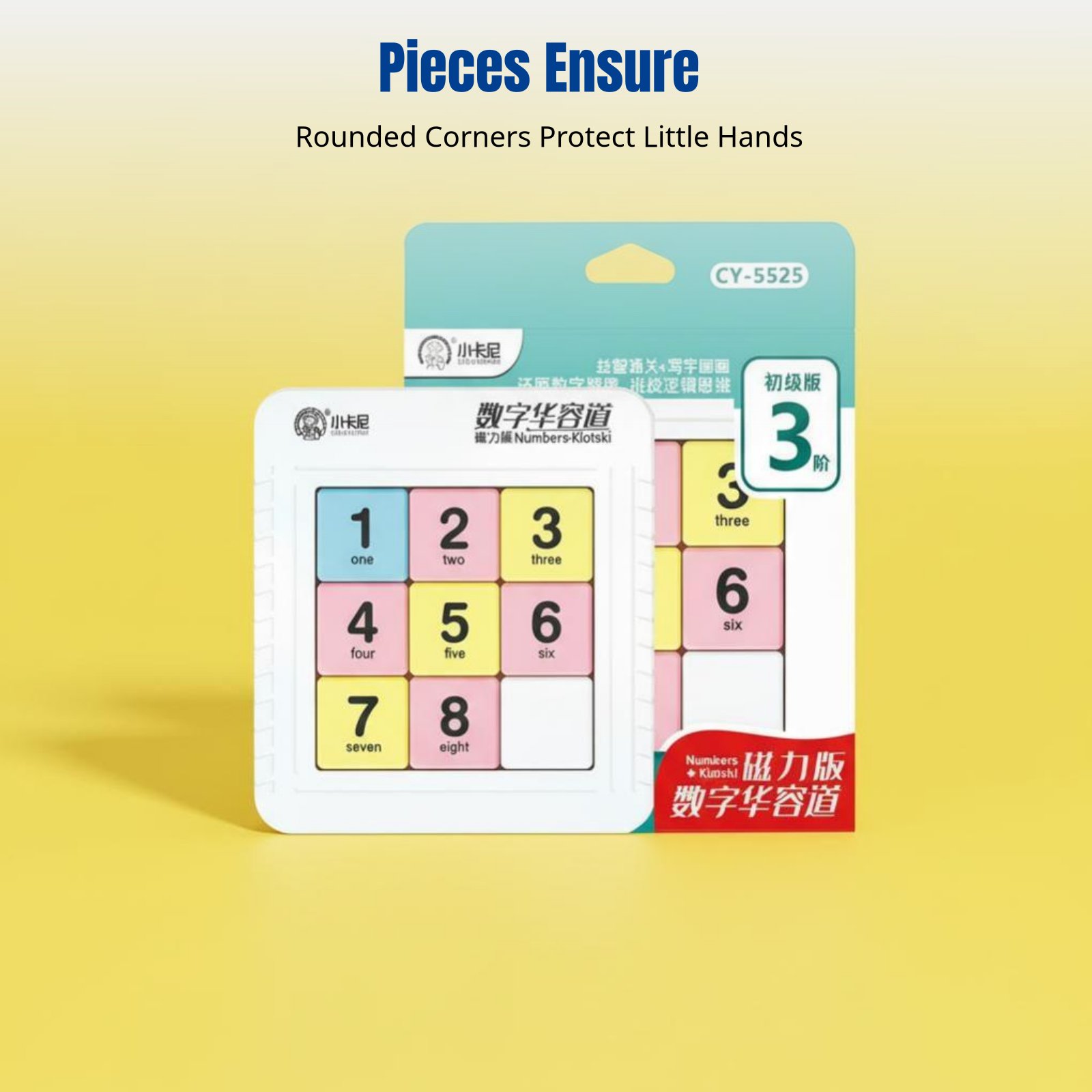 Kids Education Level - Number Sliding Game, Sudoku Grid, Educational