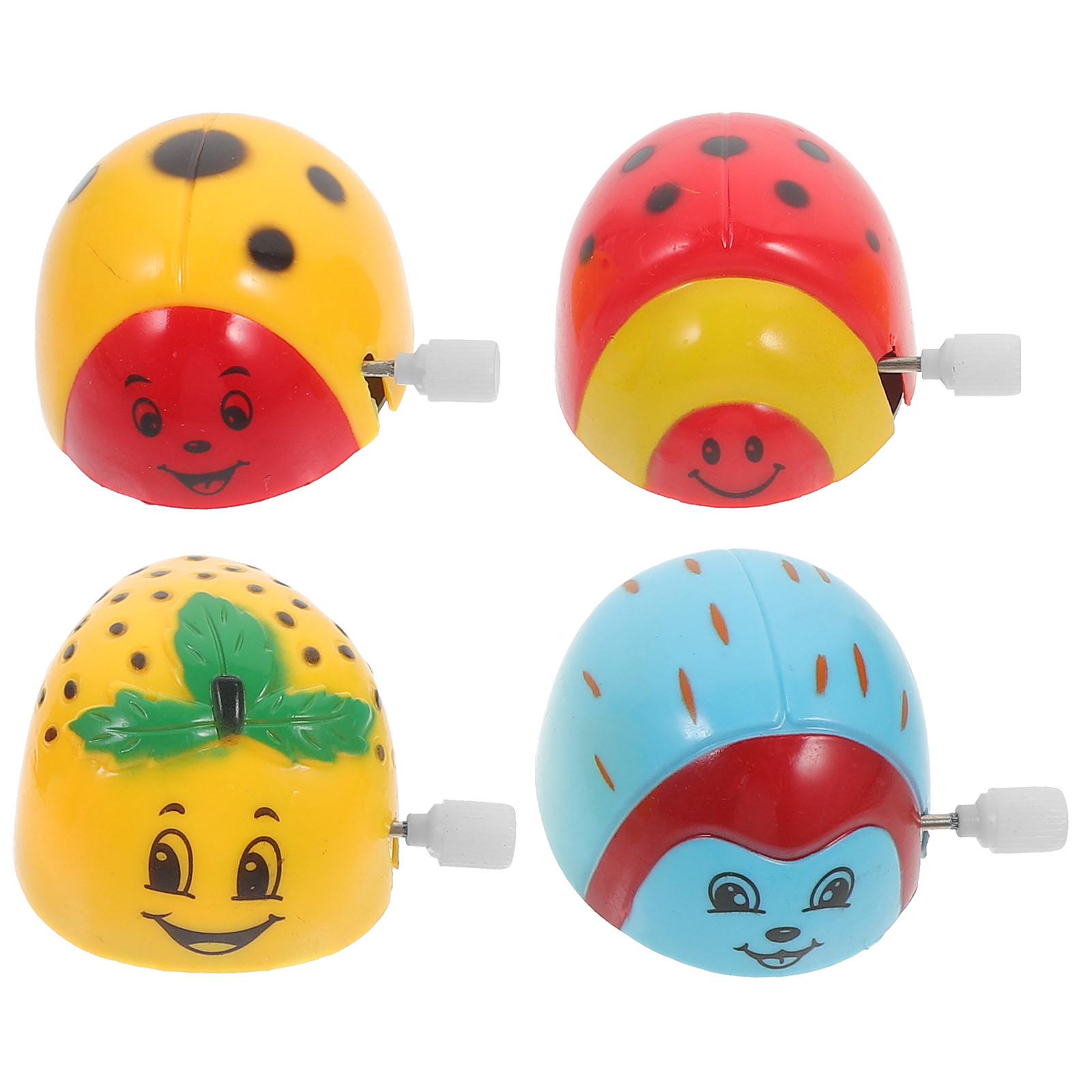 Kids Education Tips - 4Pcs Clockwork Beetle Cartoon Style Kids