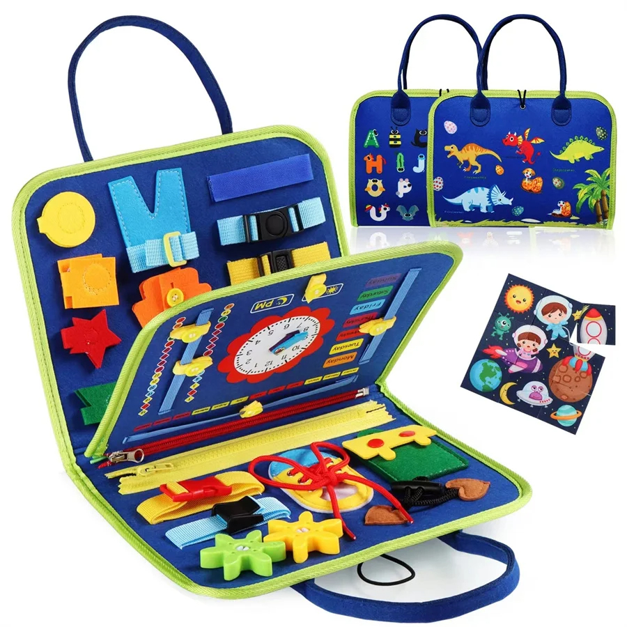 Montessori Busy Board Sensory  - Kids Education Activities ulasan dan harga
