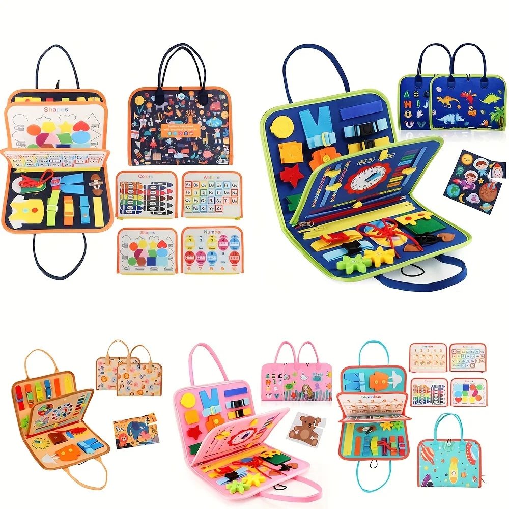 Montessori Busy Board Sensory  - Kids Education Activities ulasan dan harga