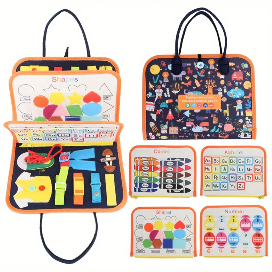 Montessori Busy Board Sensory  - Kids Education Activities ulasan dan harga