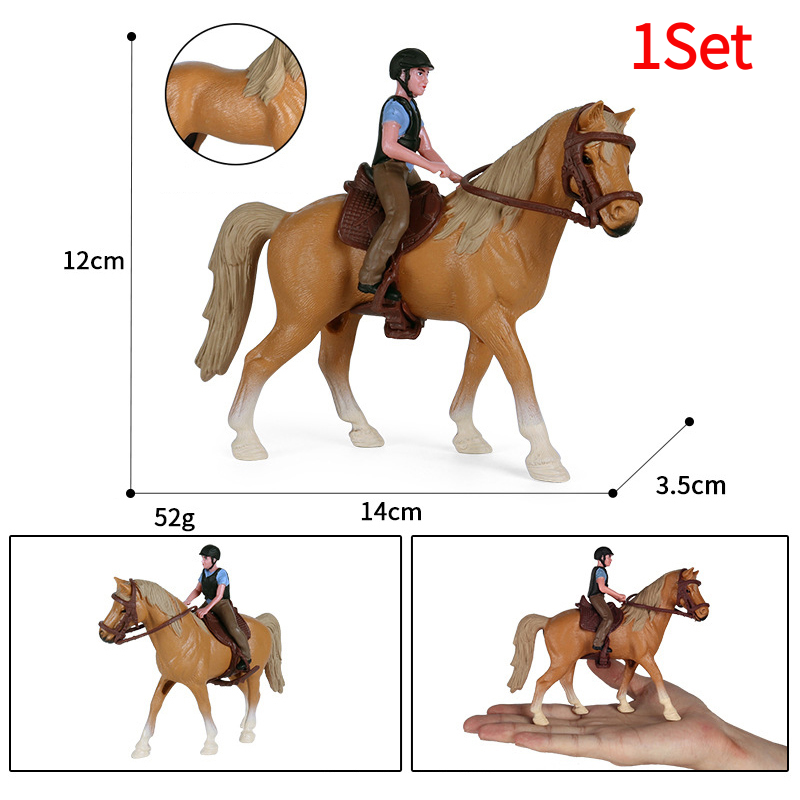 1Set Simulation Animals Horse  - Kids Education App ulasan dan harga