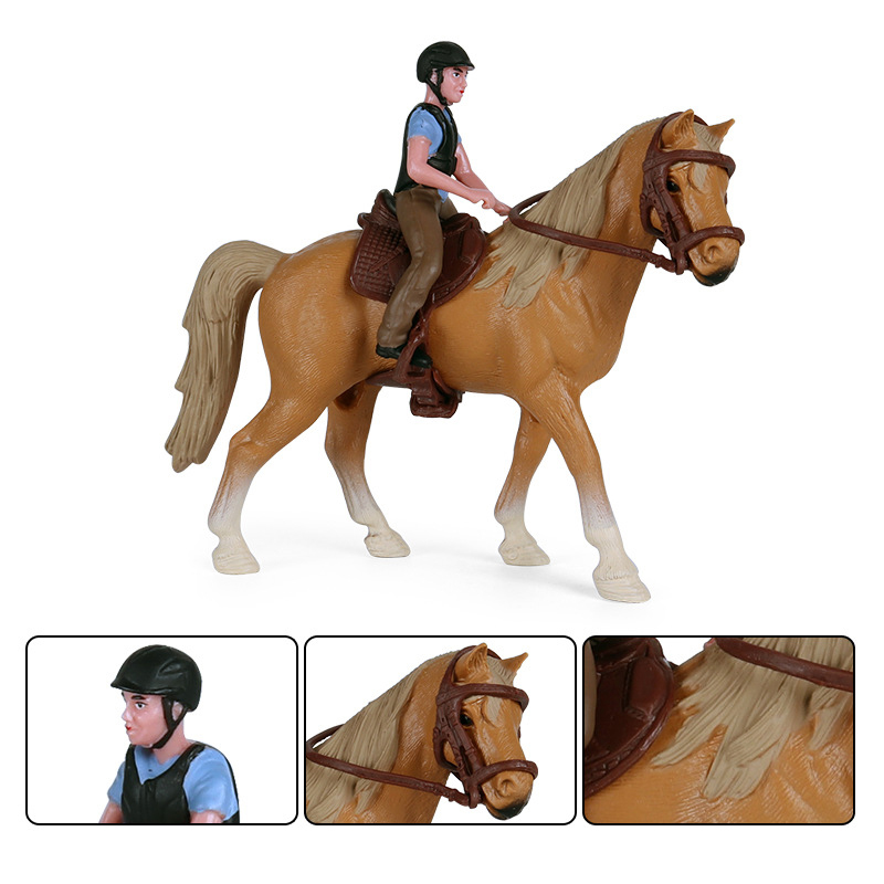 1Set Simulation Animals Horse  - Kids Education App ulasan dan harga
