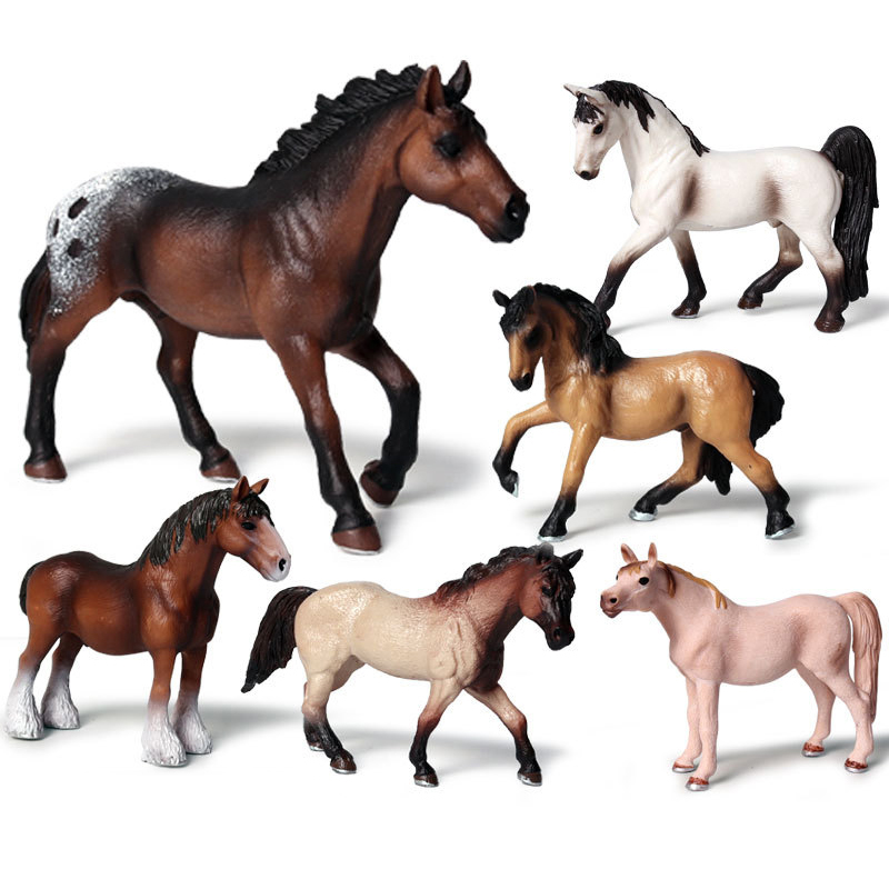 1Set Simulation Animals Horse  - Kids Education App ulasan dan harga