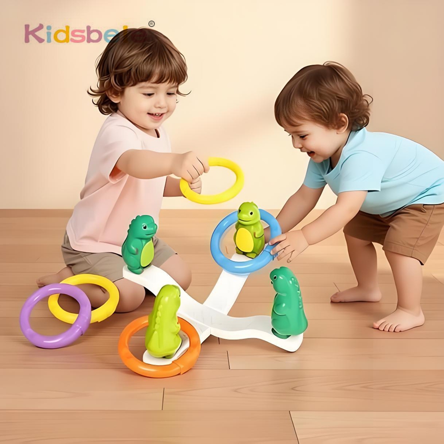 Kids Dinosaur Ring Toss Wobbly - Kids Educational Game 3 ulasan dan harga