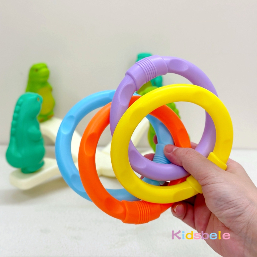 Kids Dinosaur Ring Toss Wobbly - Kids Educational Game 3 ulasan dan harga