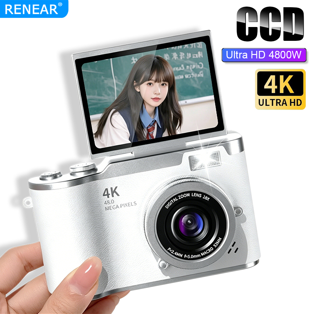 Portable 4K CCD Digital Camera - Kids Education News ulasan dan harga