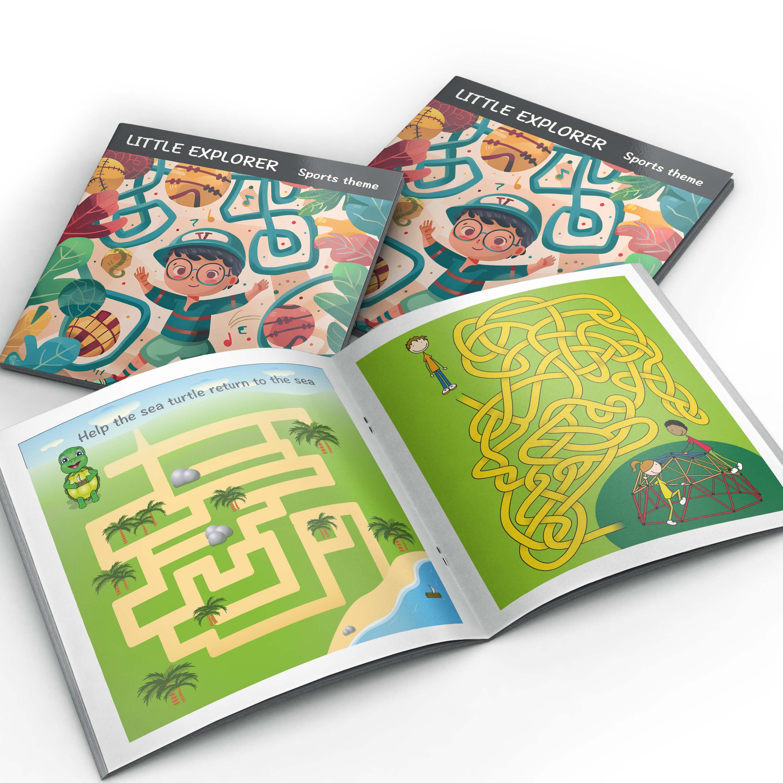 Interactive Maze Puzzle Book f - Kid Educational ulasan dan harga