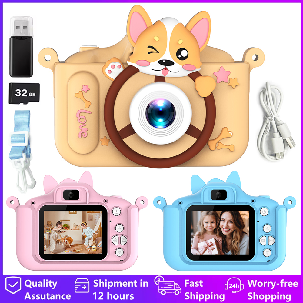 1080P HD Kids Camera Toys 2-In - Kids Education News ulasan dan harga