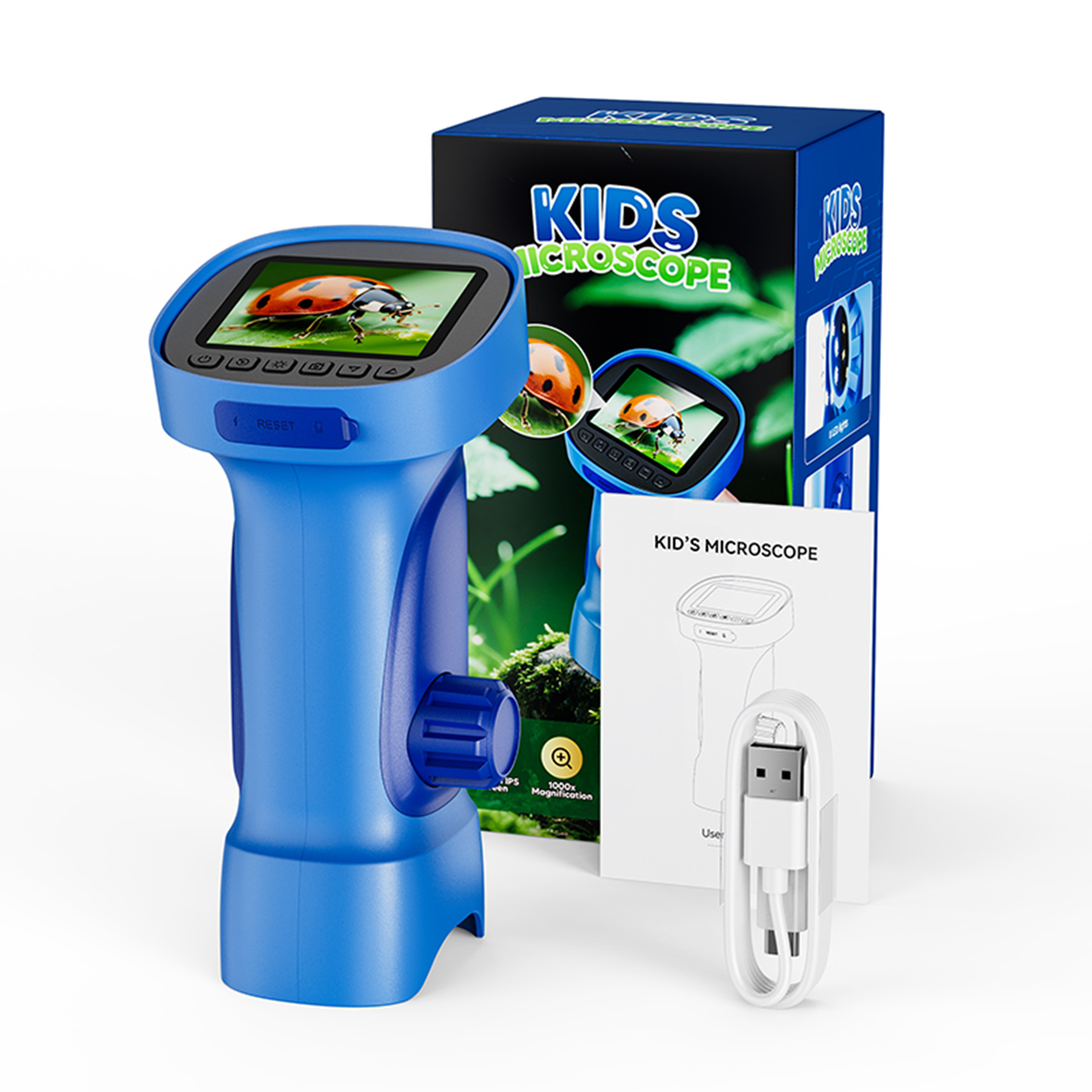 1000X Handheld Digital Microsc - Education Kids Definition ulasan dan harga