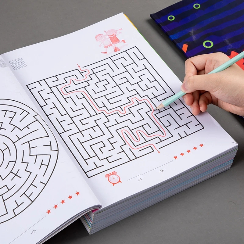 1/3Pcs Leveled Maze Challenge  - Kids Education Level ulasan dan harga