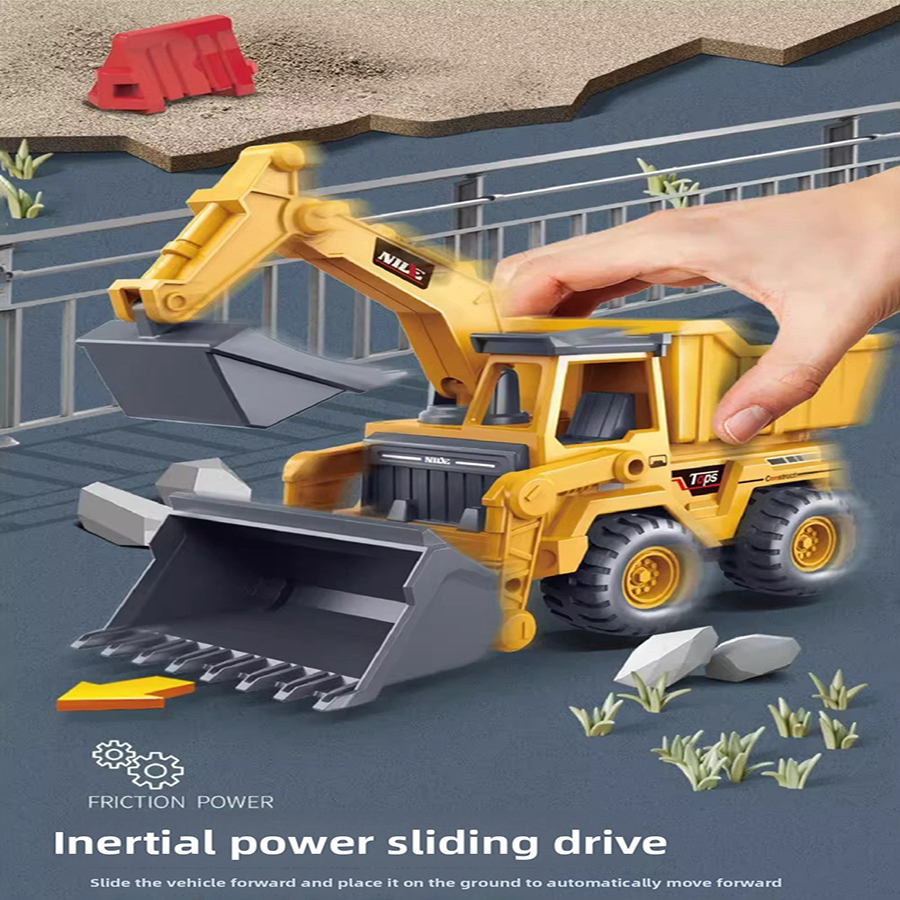 1pcs Excavator Truck Model Toy - Kids Education App ulasan dan harga