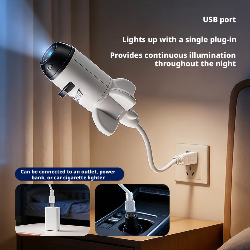 Mini Galaxy Star Projector Wit - Drawing Projector Kids ulasan dan harga