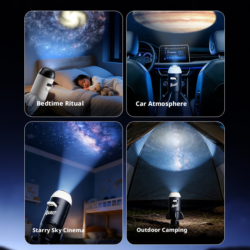 Mini Galaxy Star Projector Wit - Drawing Projector Kids ulasan dan harga
