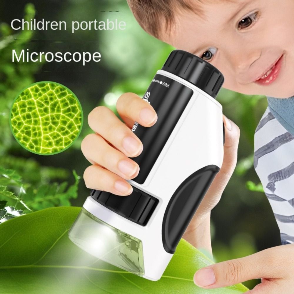 Handheld Kids Microscope Zoom  - Education Kids Definition ulasan dan harga