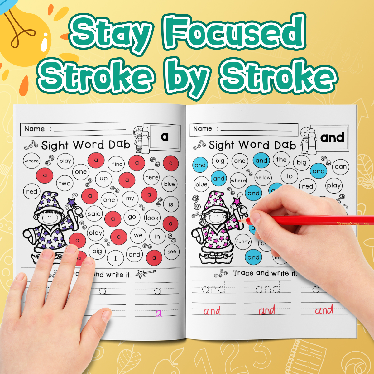 Dab-and-Learn Sight Word Workb - Kid Educational ulasan dan harga