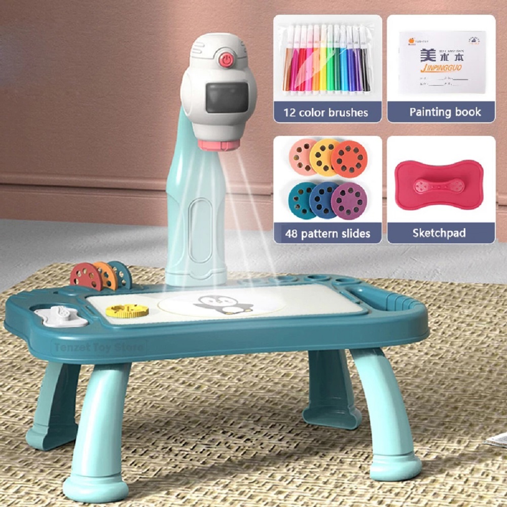Children Led Projector Art Dra - Drawing Projector Kids ulasan dan harga