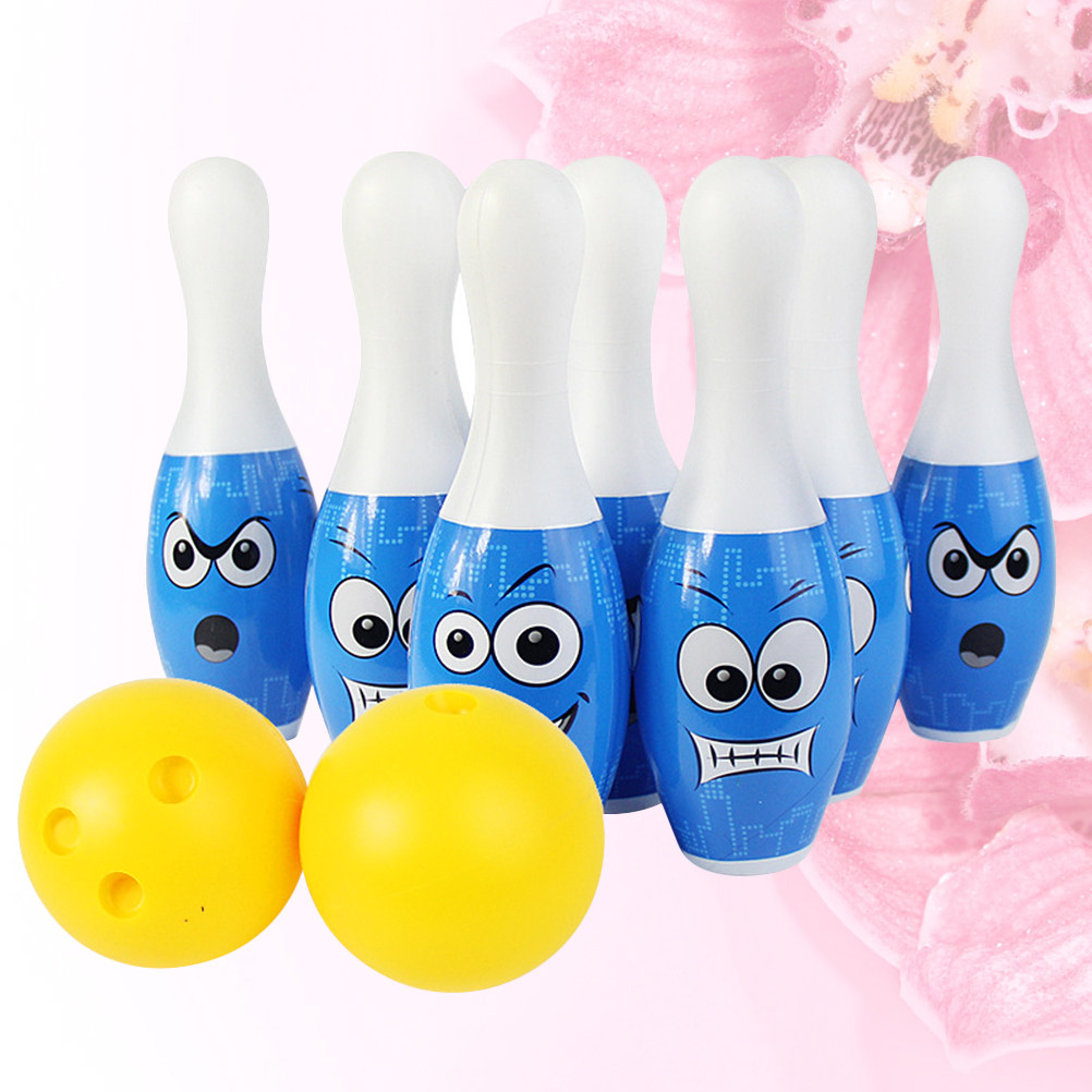 1Set Kids Bowling Plastic Educ - Kids Educational Game 2 ulasan dan harga