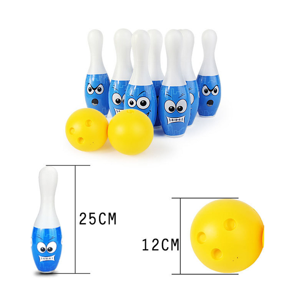 1Set Kids Bowling Plastic Educ - Kids Educational Game 2 ulasan dan harga