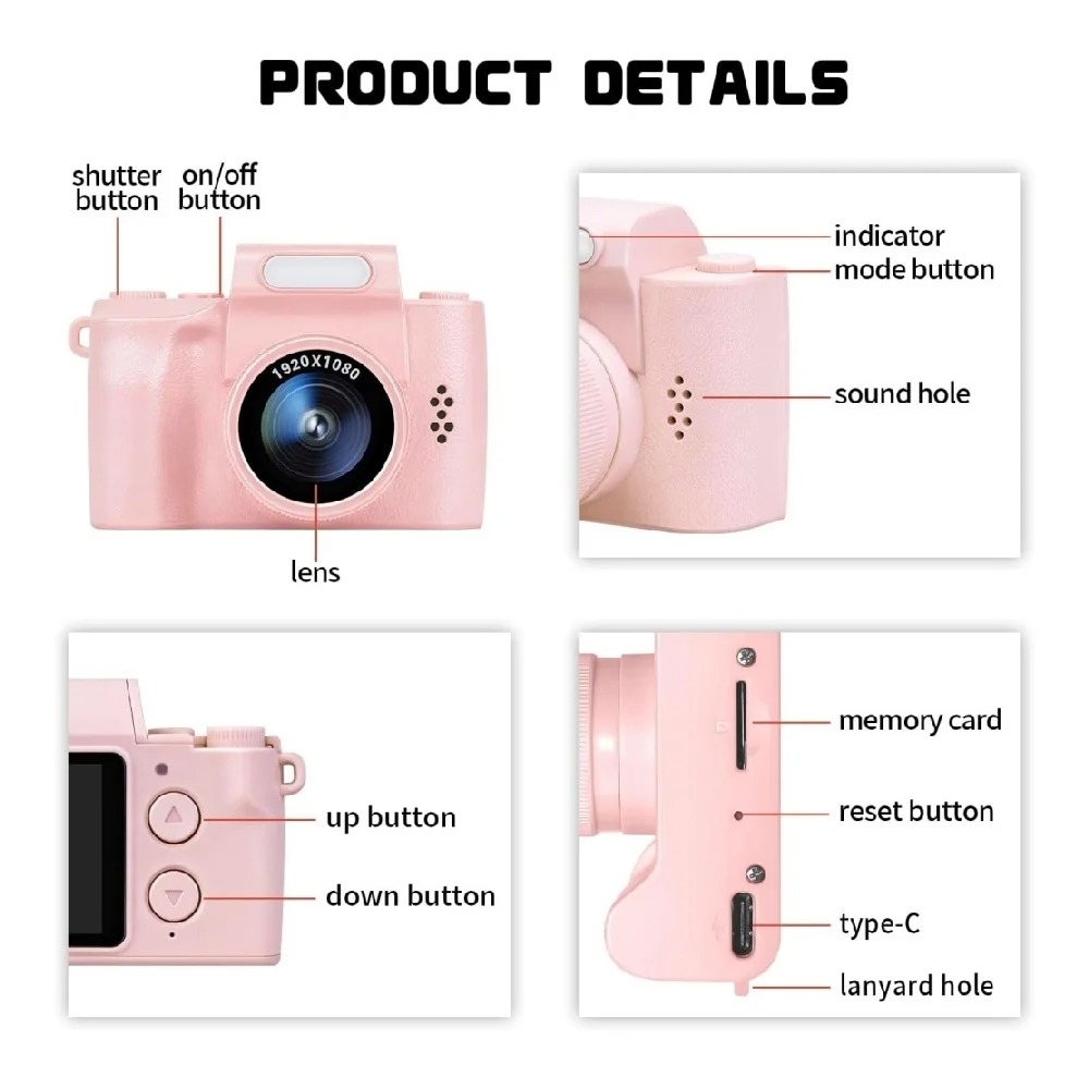 HD 1080P Mini Digital Camera P - Kids Education News ulasan dan harga