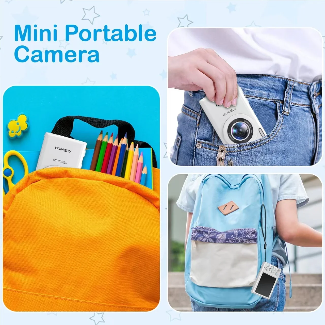 64MP 4K Digital Camera MP3 Pla - Kids Education News ulasan dan harga