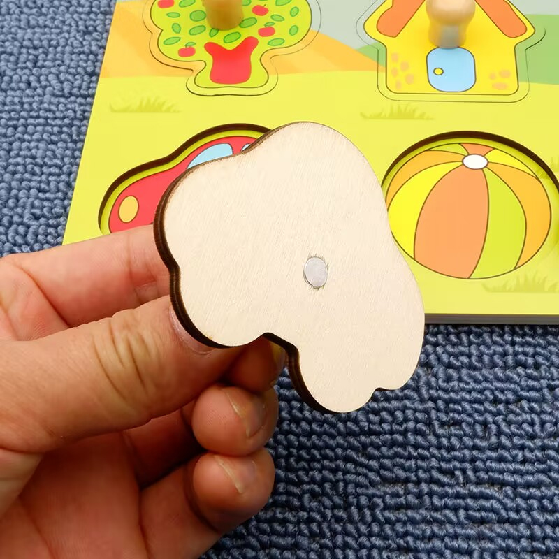 Kids Montessori 3D Wooden Puzz - Kids Educational Game 2 ulasan dan harga