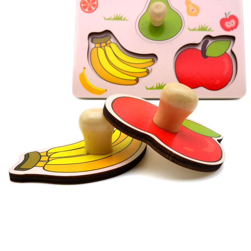 Kids Montessori 3D Wooden Puzz - Kids Educational Game 2 ulasan dan harga