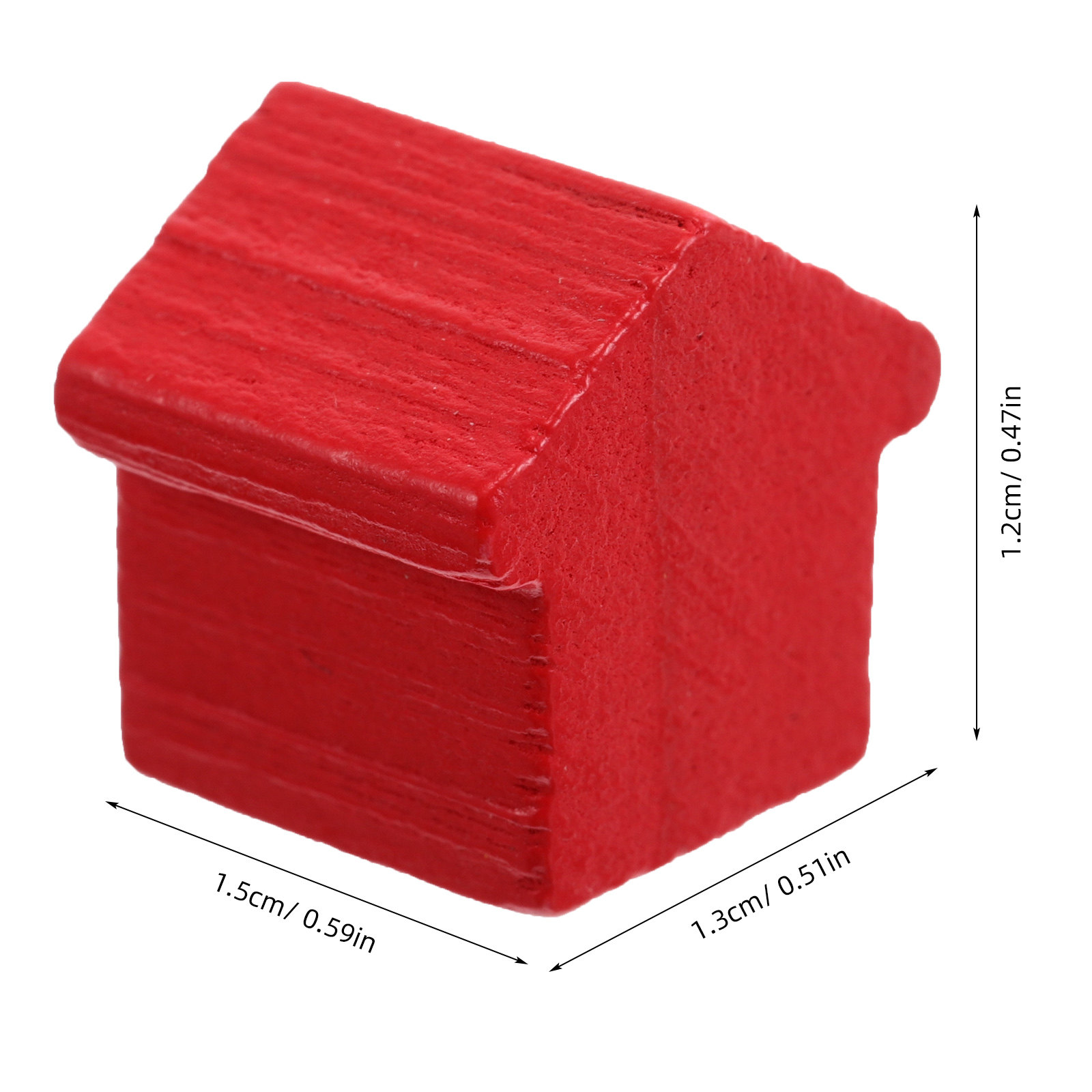 50Pcs Wooden House Game Pieces - Kids Educational Game 2 ulasan dan harga