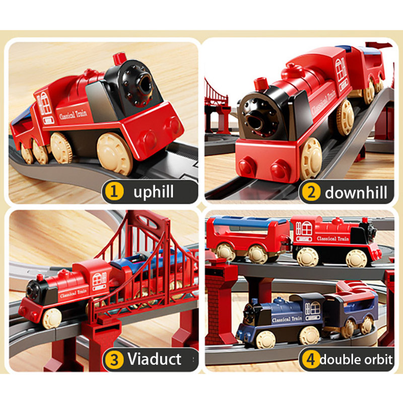 44Pcs/set Electric Train Track - Kids Education App ulasan dan harga