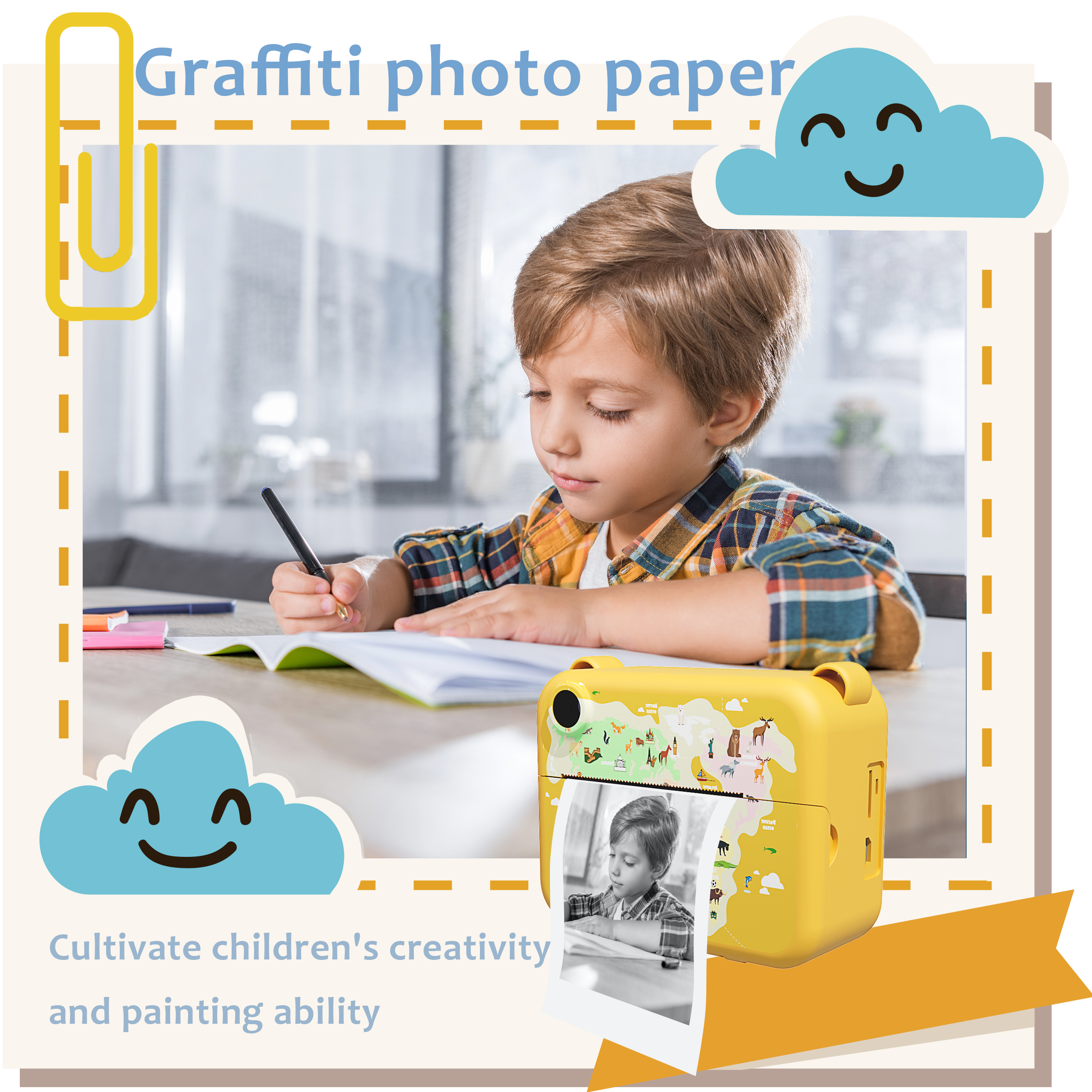 kids instant print camera 1080 - Education Kids Definition ulasan dan harga