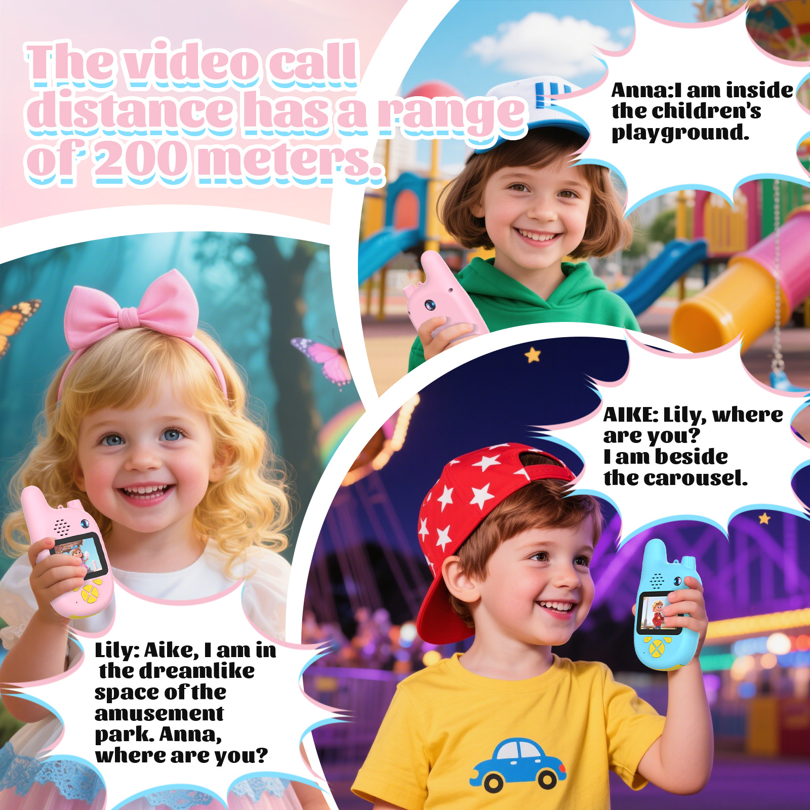 Children's Video Walkie Talkie - Education Kids Definition ulasan dan harga