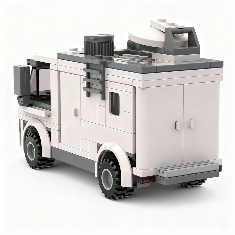 152pcs MOC News Van City Traff - Kids Education News ulasan dan harga