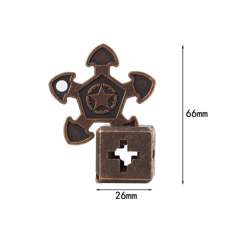Classic Metal O'gear Puzzle Mi - Kids Educational Game 2 ulasan dan harga