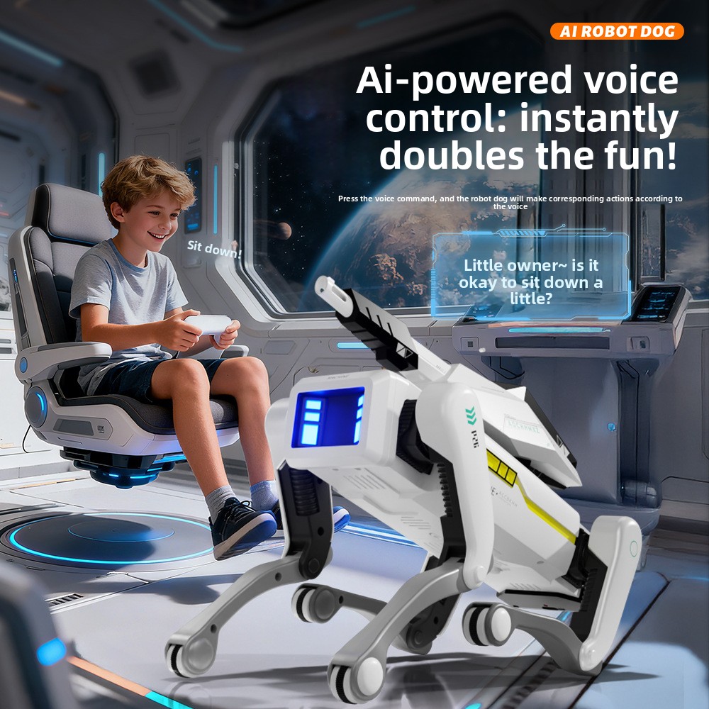 AI Intelligent RC Robot Dog Vo - Kids Education App Free ulasan dan harga