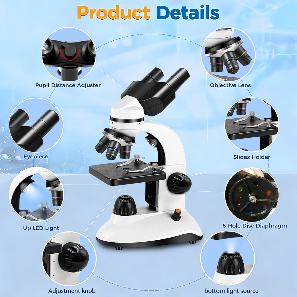Binocular Microscope, High Def - Education Kids Definition ulasan dan harga