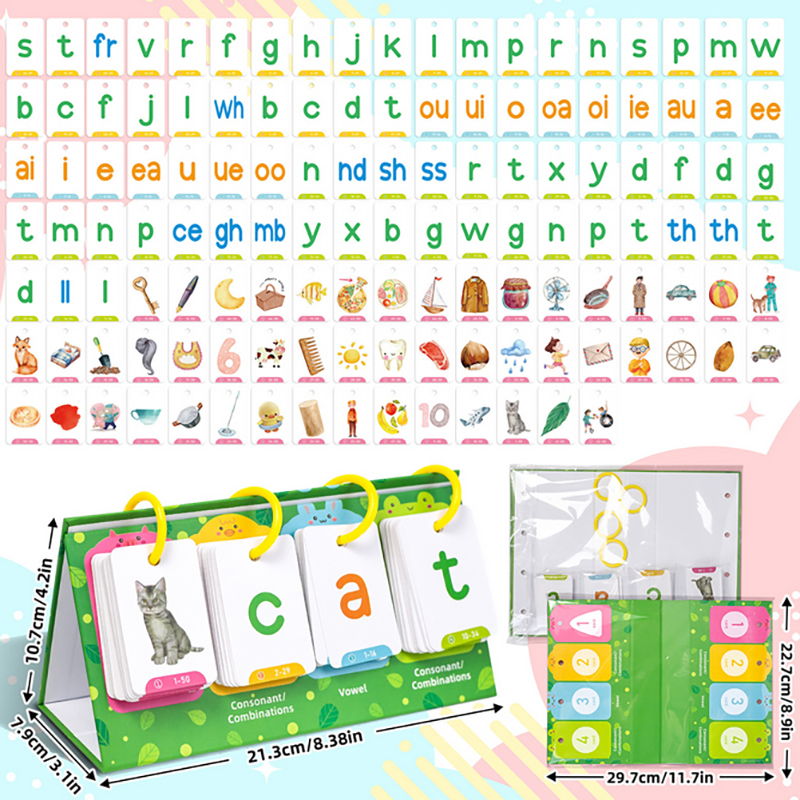 Kids CVC Words Flashcards Phon - Kids Education Activities ulasan dan harga