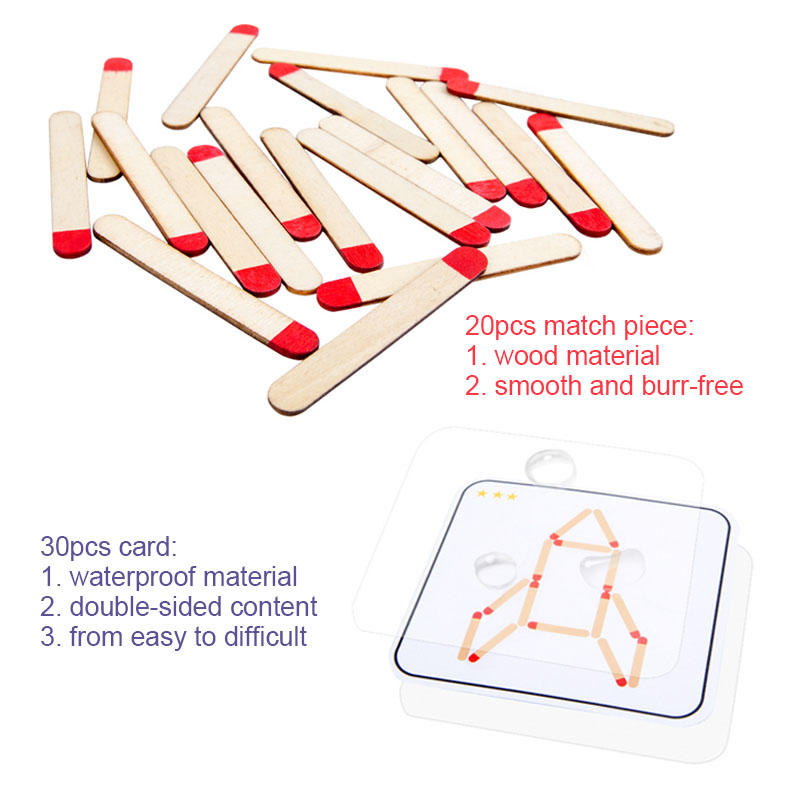 Montessori Matches Puzzles Gam - Kids Educational Game 3 ulasan dan harga