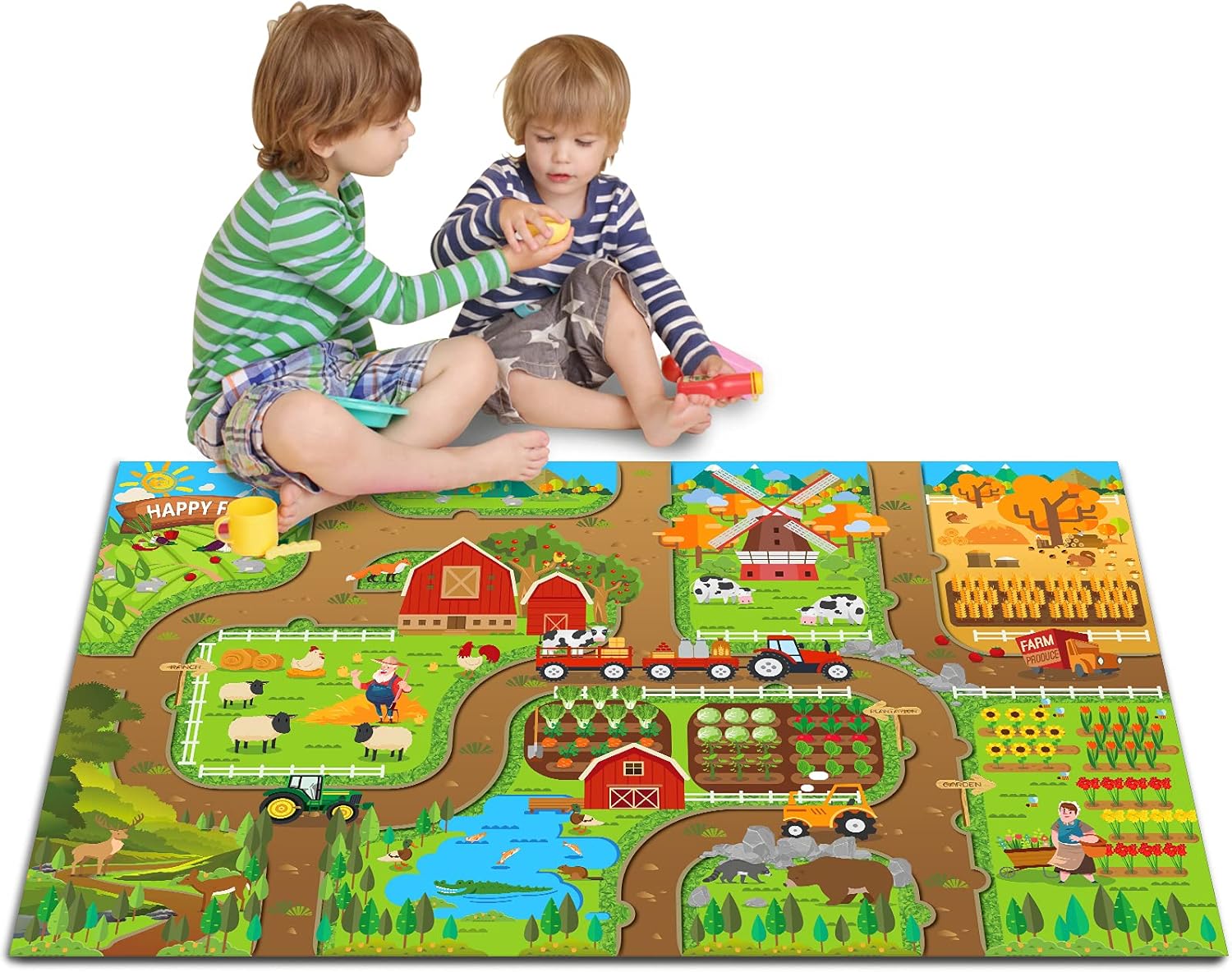 Kids Dream Mat Happy Farm Acti - Kid Educational ulasan dan harga
