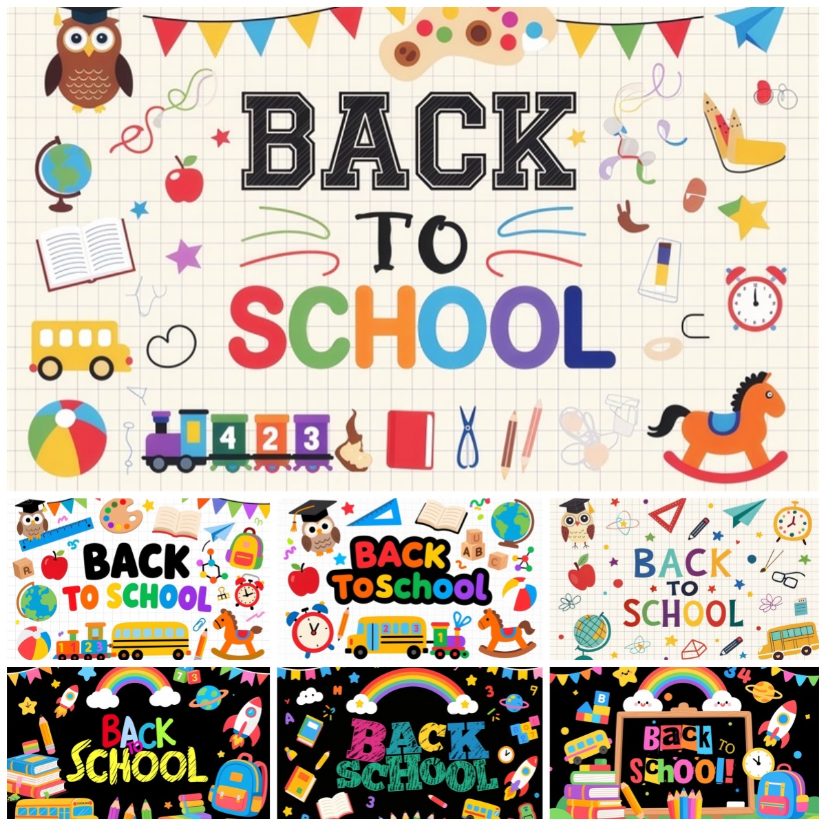 Back To School Photography Bac - Kids Education Background ulasan dan harga