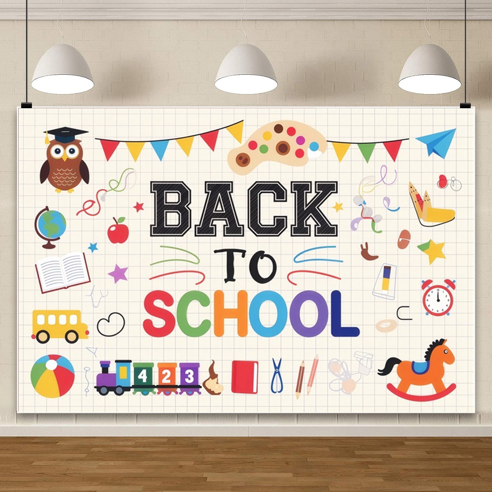 Back To School Photography Bac - Kids Education Background ulasan dan harga