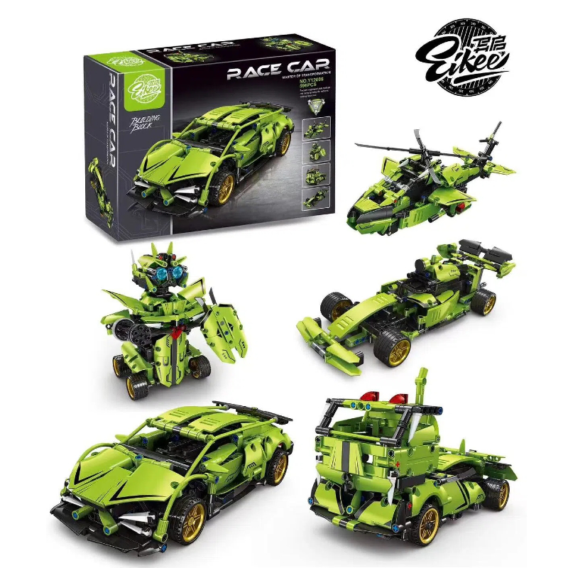 1:18 Green Sports Car Building - Kids Education App Free ulasan dan harga