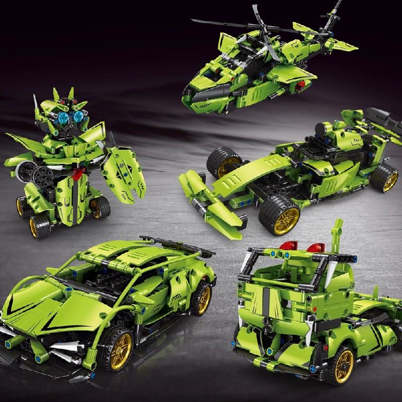 1:18 Green Sports Car Building - Kids Education App Free ulasan dan harga