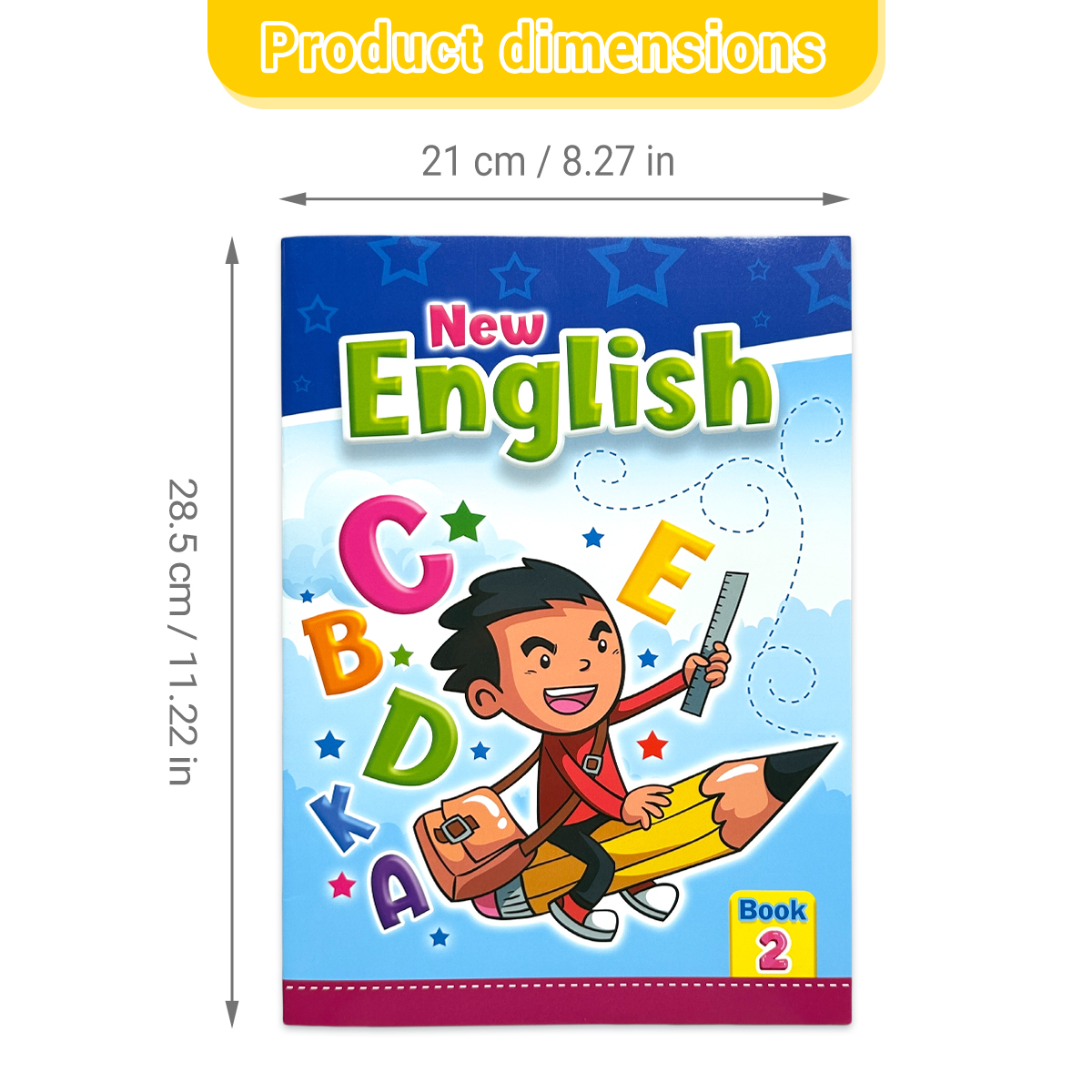 2 Book New English Alphabet Tr - Kids Education Level ulasan dan harga