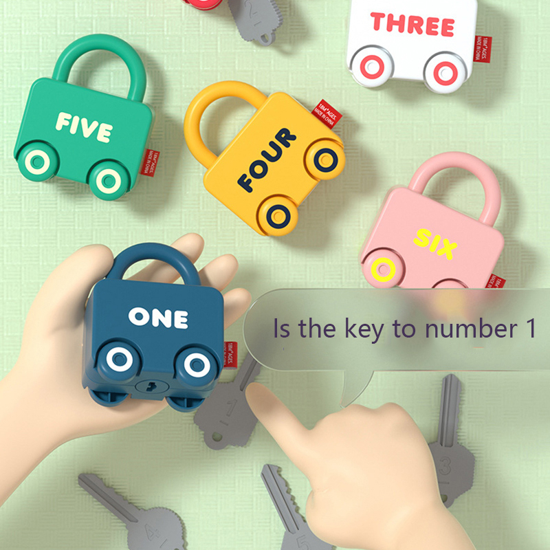 Baby Learning Lock with Key Ca - Kids Educational Game 2 ulasan dan harga