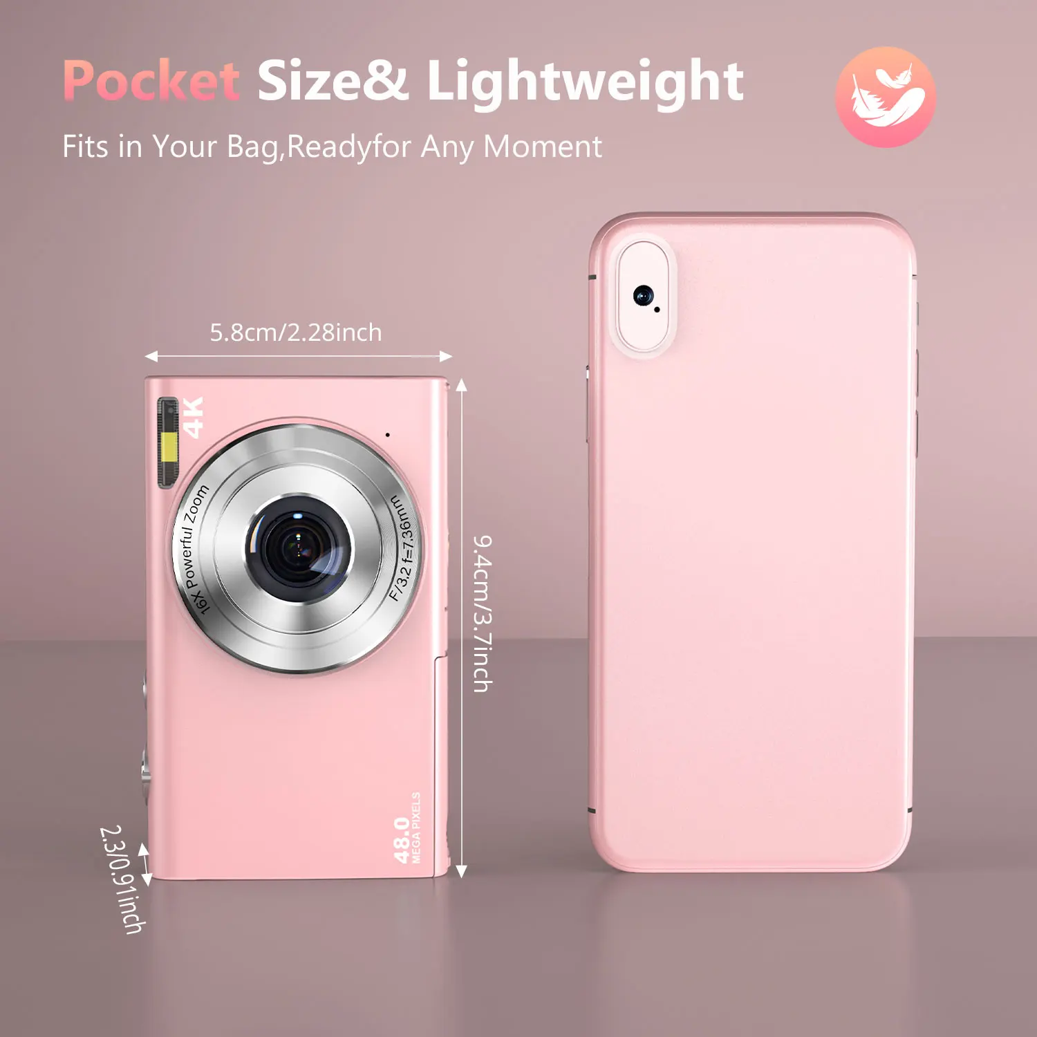4K Digital Camera HD 48MP Auto - Kids Education News ulasan dan harga
