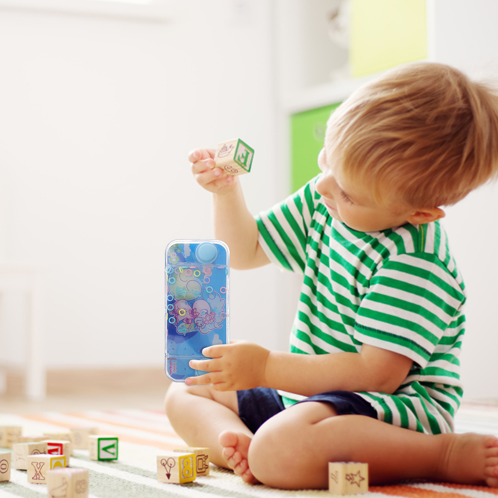 4pcs Water Ring Toy Handheld T - Kids Educational Game 3 ulasan dan harga