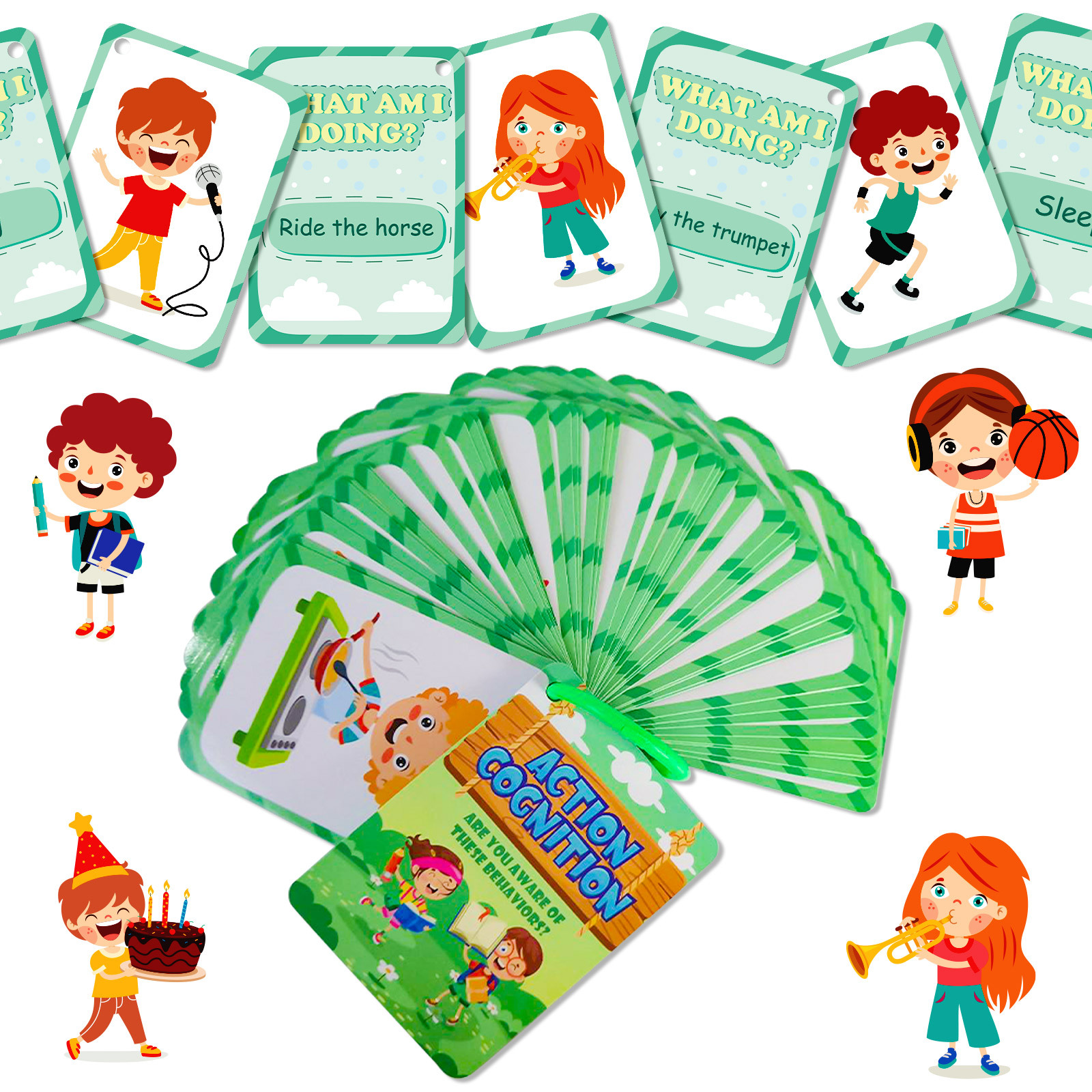 50Pcs/Set Cognition Learning C - Kids Education App ulasan dan harga