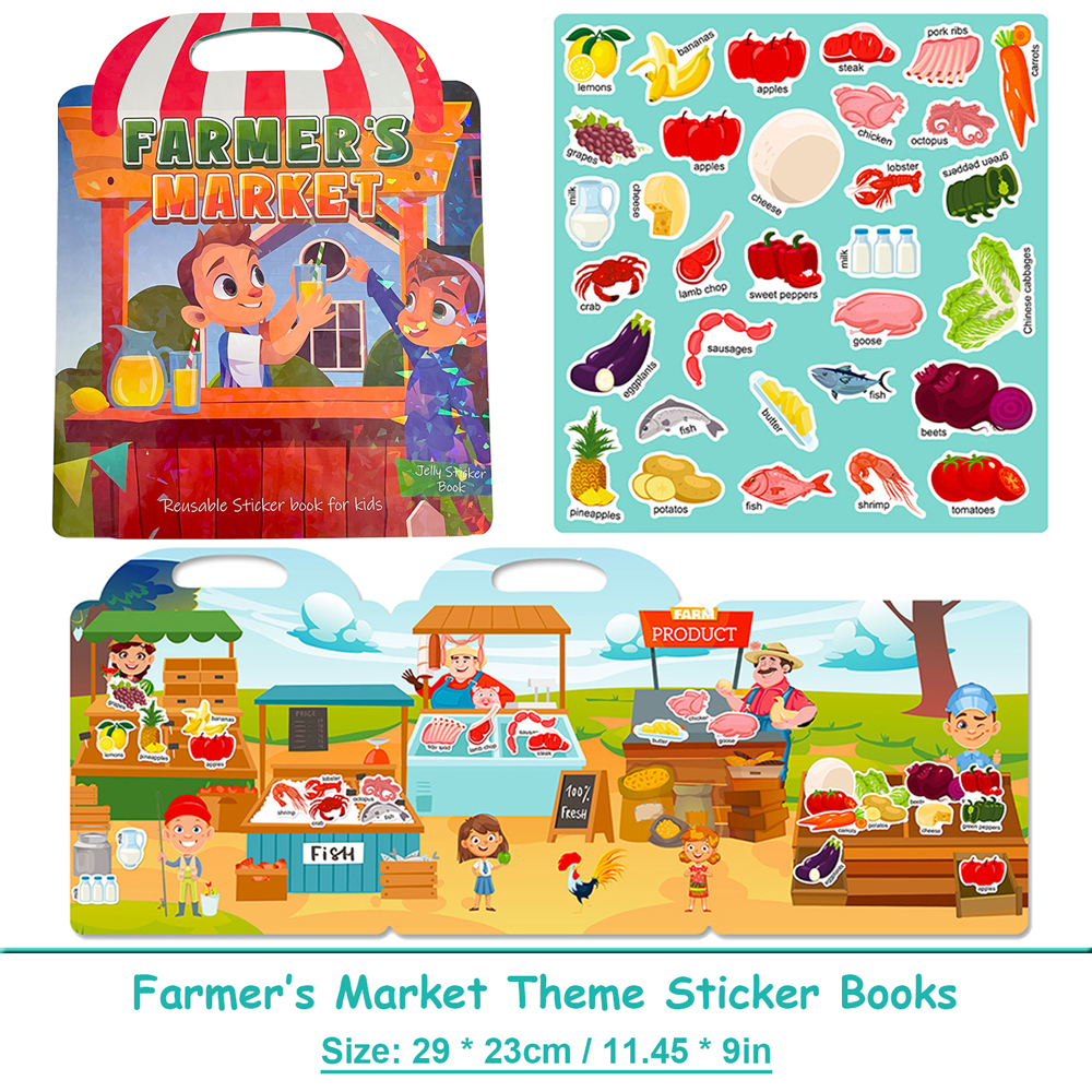 Farmer’s Market Theme Jelly St - Kids Education News ulasan dan harga