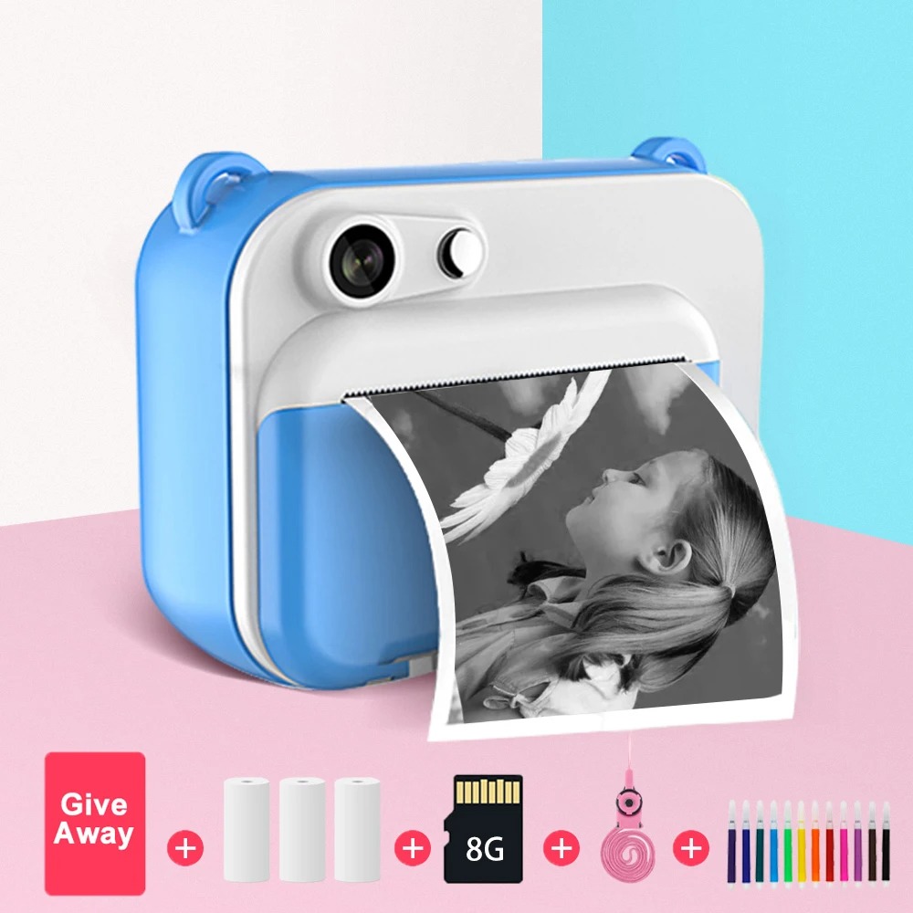 Children's Camera With Print K - Kids Education News ulasan dan harga
